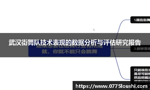 武汉街舞队技术表现的数据分析与评估研究报告