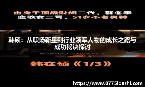 韩硕：从职场新星到行业领军人物的成长之路与成功秘诀探讨